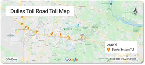 Dulles Toll Road Tolls And Toll Calculator